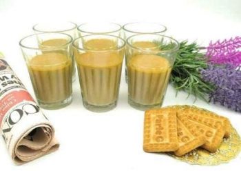 The Cutting Chai Glasses Tea Glass Small 100 ml Each Set of 6 Tea Glasses Glass